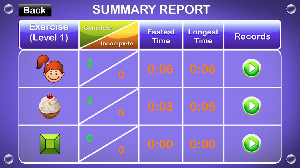 MyEyeGym training activity