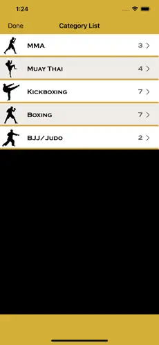 Precision Boxing Coach workout screen